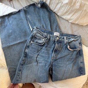 Citizens Of Humanity Light Blue Straight Leg Jeans